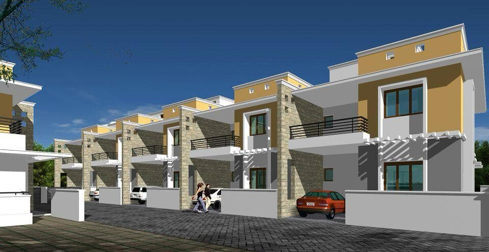 Row House in Kottivakkam — Kottivakkam